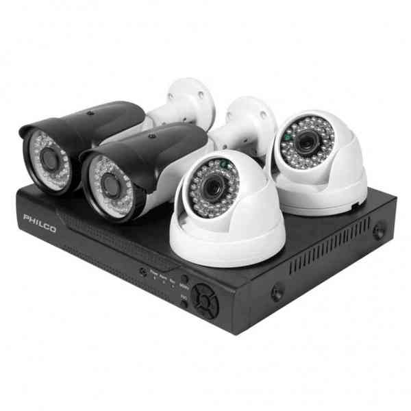 Kit DVR18 Cámaras PHILCO