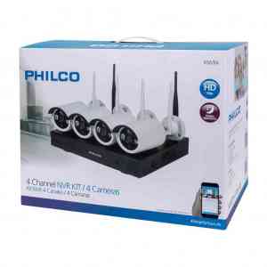Kit NVR Cámaras PHILCO