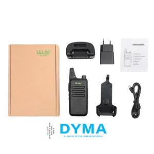 10 Radio portatil Wln KD-C1 + 10 Manos Libres - Imagen 3