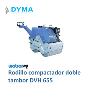 Rodillo Compactador Doble Tambor DVH 655