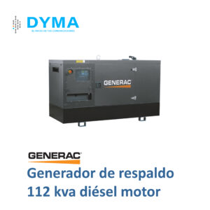 GENERADOR DE RESPALDO 112 KVA DIÉSEL MOTOR