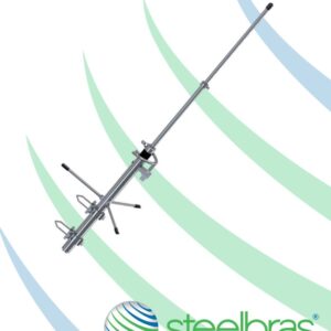 Antena Base UHF 5/8 Onda TETRA Plano de Tierra Steelbras
