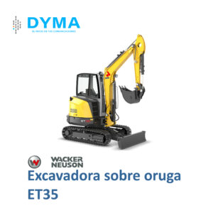 Excavadora sobre oruga ET35