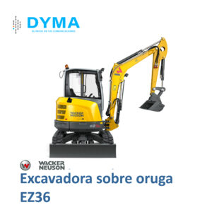 Excavadora sobre oruga EZ36