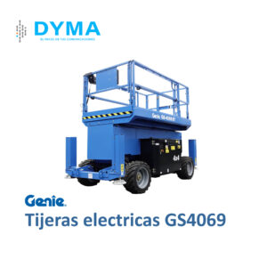 Plataformas de tijera eléctricas y bi-energéticas GS-4069